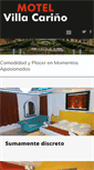 Mobile Screenshot of motelvillacarino.com